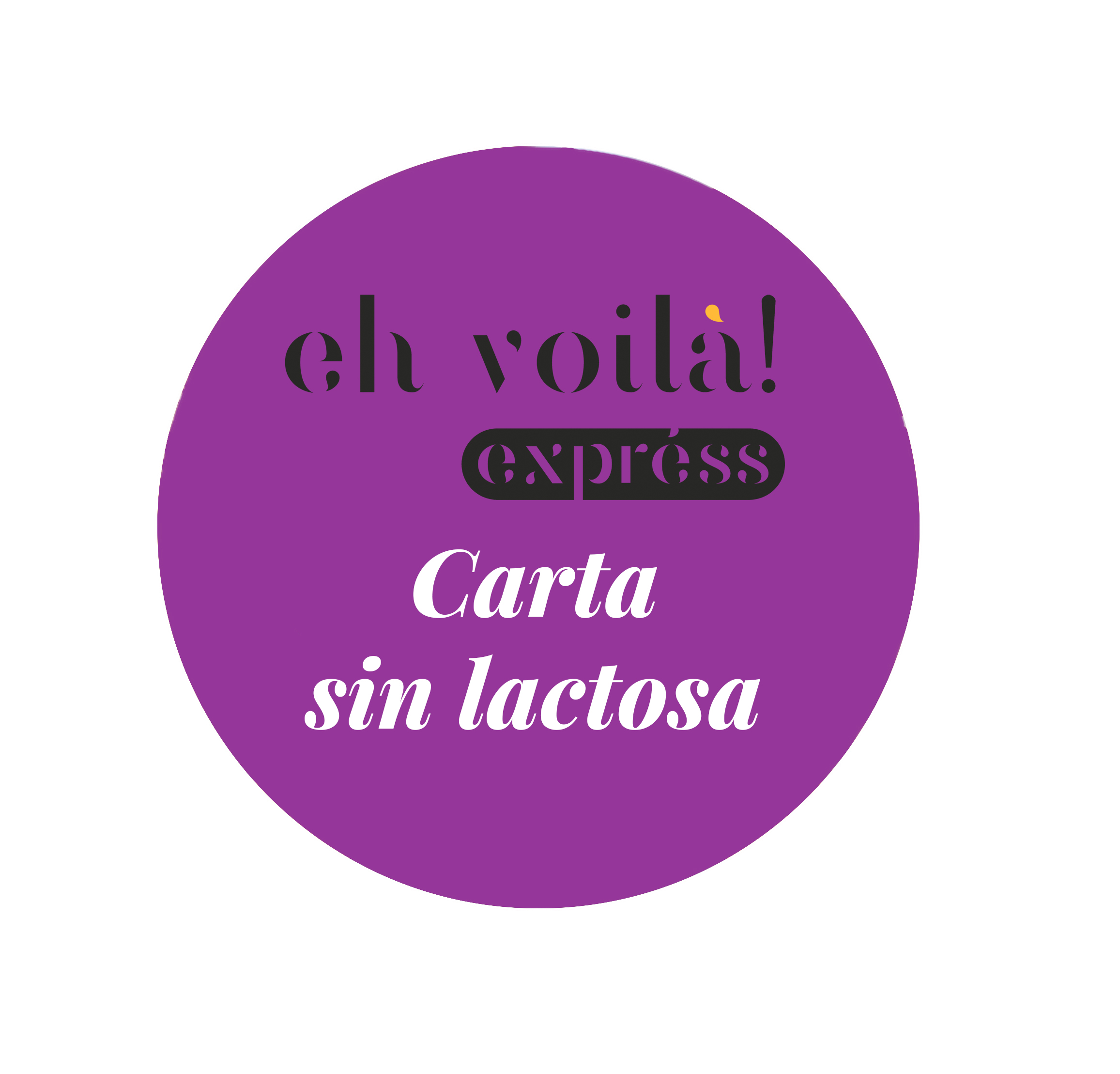 Sin lactosa
